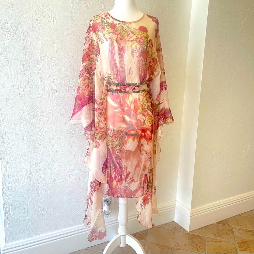 Lilusa Boho Dress Maxi Beach Cover Up Floral